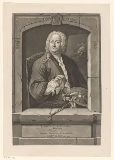 Portret van Gabriel Spitzel