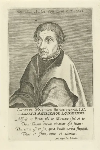 Portret van Gabriel van der Muyden