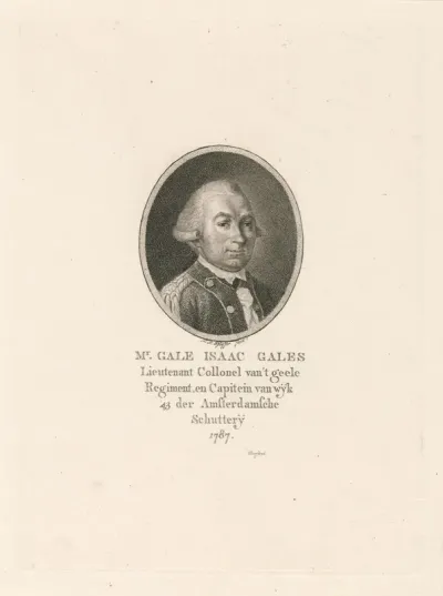 Portret van Gale Isaac Gales