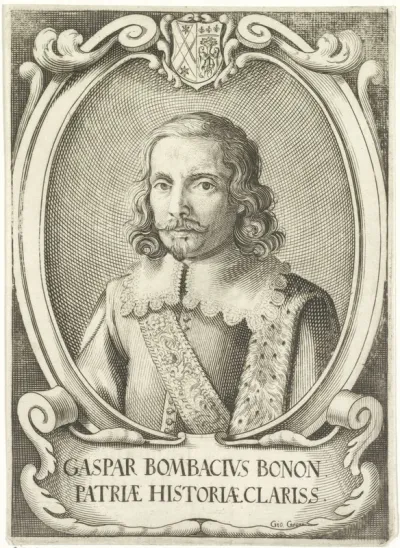 Portret van Gaspar Bombacius