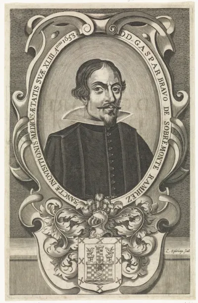Portret van Gaspar Bravo de Sobremonte Ramirez