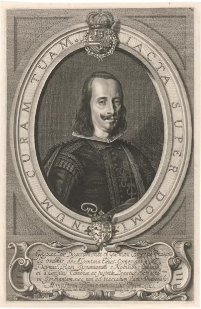 Portret van Gaspar de Bracamonte y Guzman