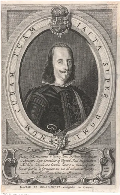 Portret van Gaspar de Bracamonte y Guzman