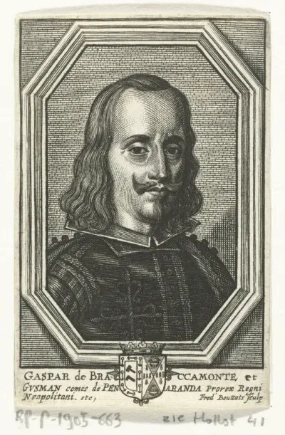 Portret van Gaspar de Bracamonte