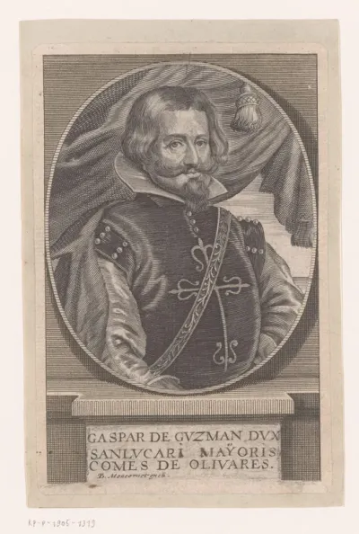 Portret van Gaspar de Guzmán y Pimentel