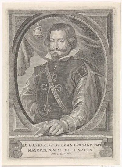 Portret van Gaspar de Guzman