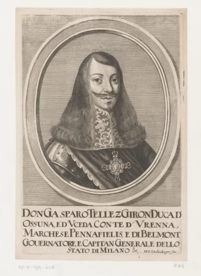 Portret van Gaspar Téllez-Girón