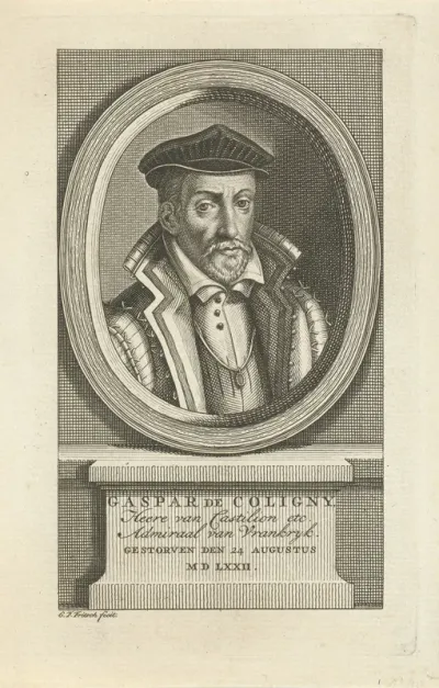 Portret van Gaspard de Coligny