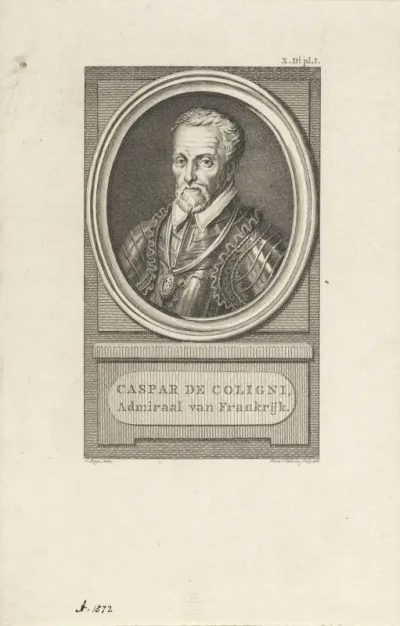 Portret van Gaspard de Coligny