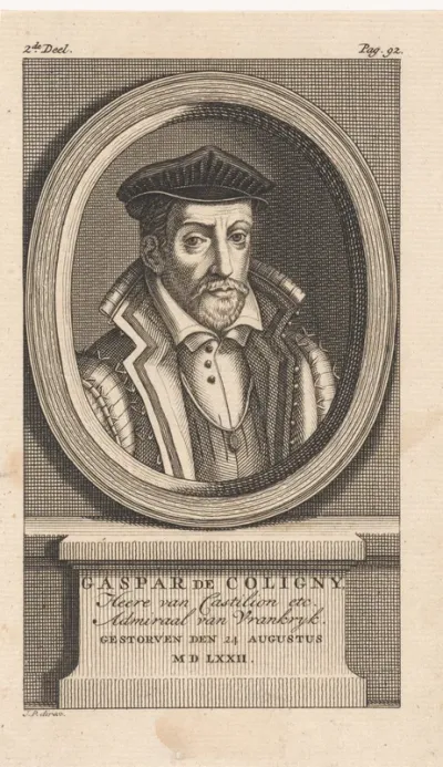 Portret van Gaspard de Coligny