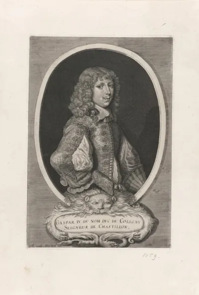 Portret van Gaspard de Coligny (IV)