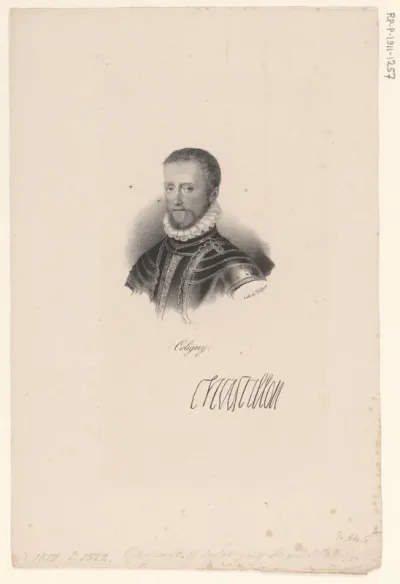 Portret van Gaspard de Coligny