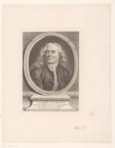 Portret van Gaspard Duchange