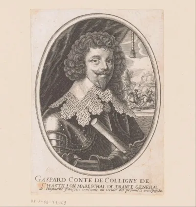 Portret van Gaspard I de Coligny