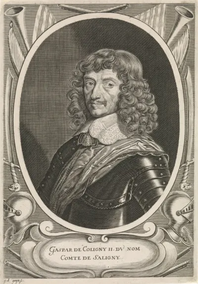 Portret van Gaspard III de Coligny