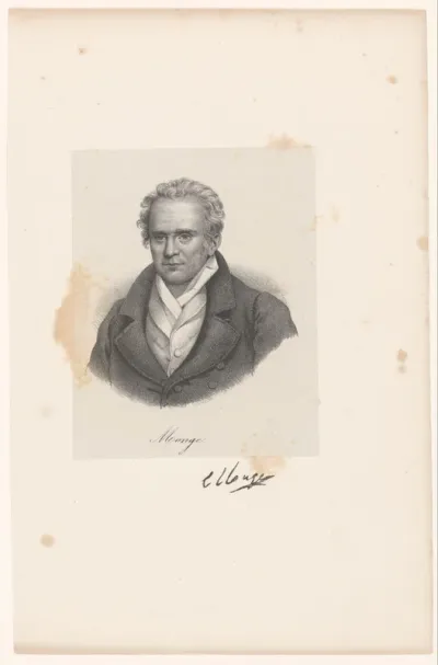 Portret van Gaspard Monge