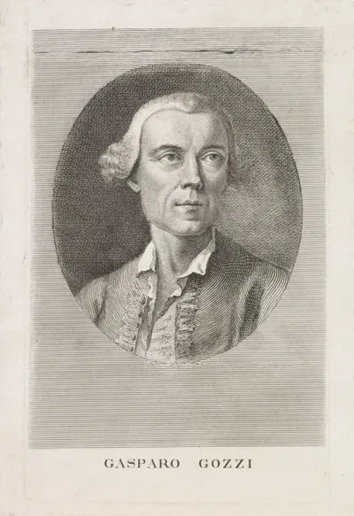 Portret van Gasparo Gozzi