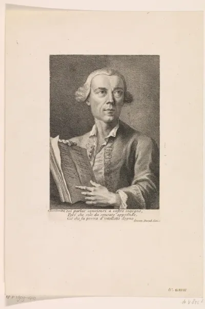 Portret van Gasparo Gozzi