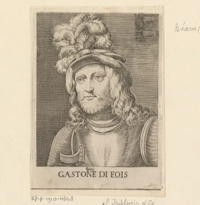 Portret van Gaston de Foix, hertog van Nemours