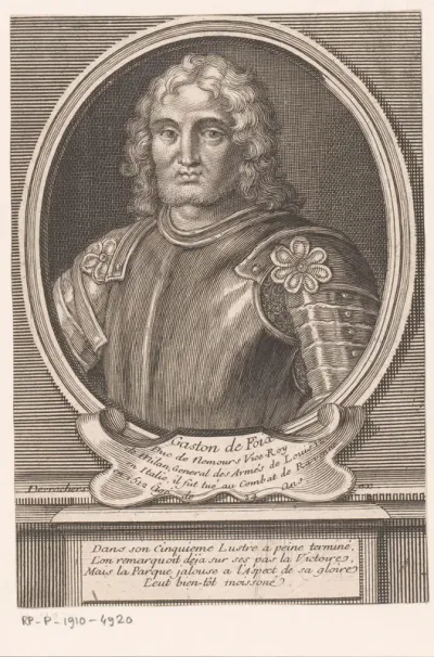 Portret van Gaston de Foix, hertog van Nemours