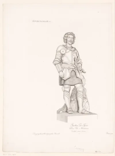 Portret van Gaston de Foix-Nemours