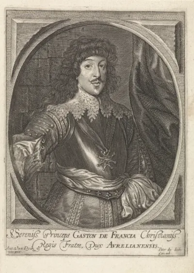 Portret van Gaston Jean-Baptiste, hertog van Orléans