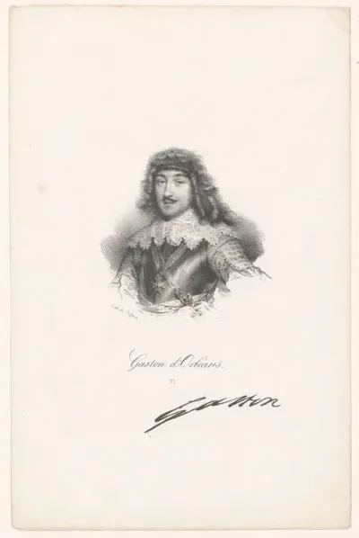 Portret van Gaston van Orléans