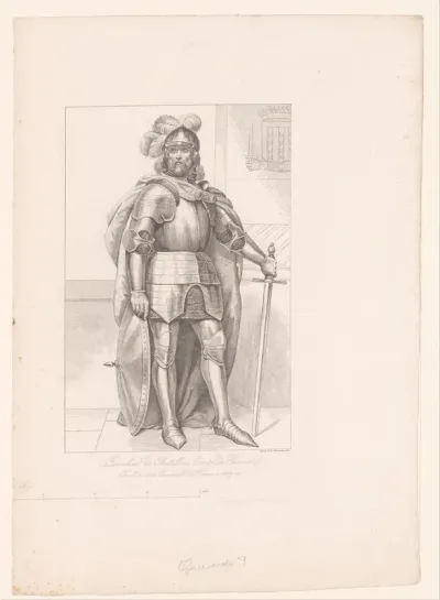 Portret van Gaucher V de Châtillon
