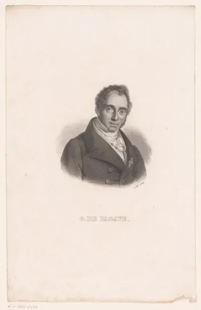 Portret van Gaudenzio de Pagave