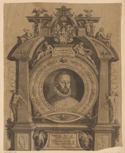 Portret van Gebhard Truchsess von Waldburg-Trauchburg
