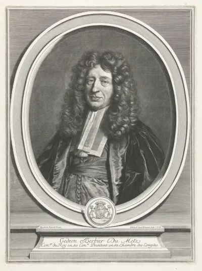 Portret van Gédéon Berbier du Metz