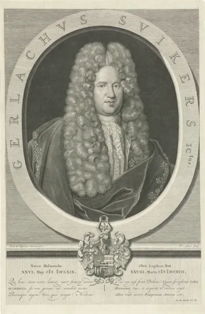 Portret van Geerlof Suikers