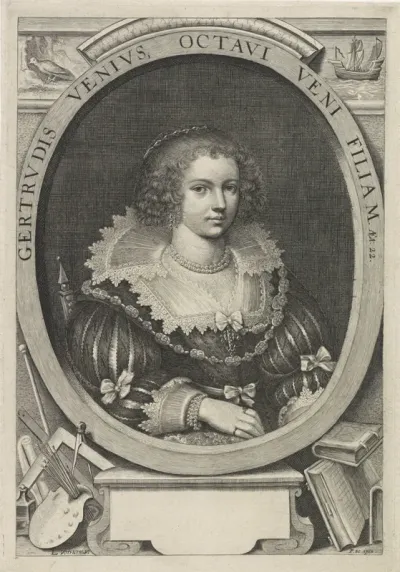 Portret van Geertruida van Veen