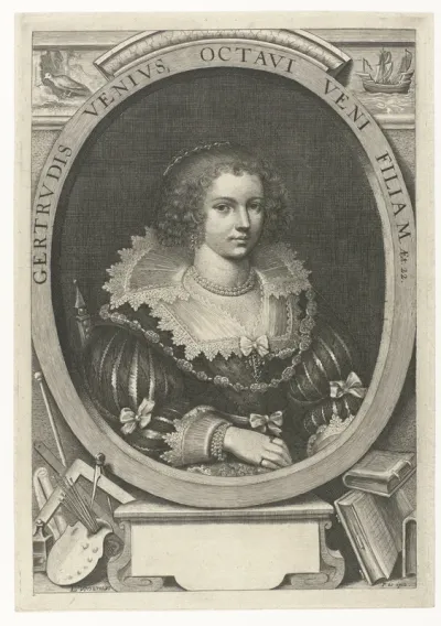Portret van Geertruida van Veen