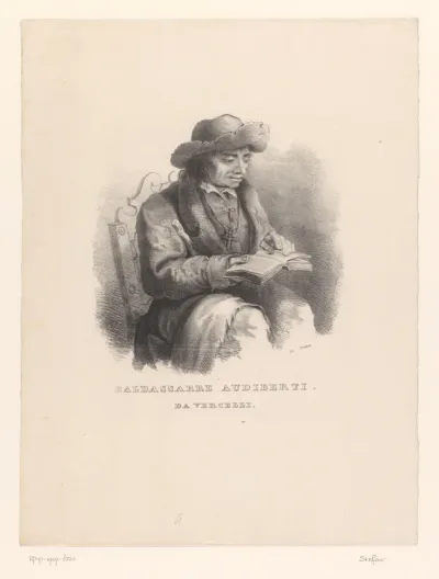 Portret van geestelijke Baldassarre Audiberti
