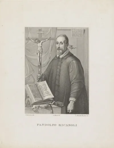Portret van geestelijke Pandolfo Ricasoli