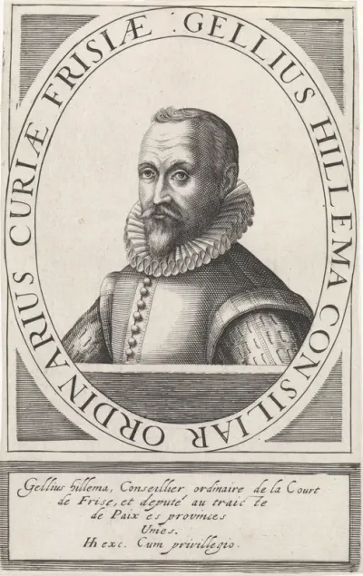 Portret van Gellius Hillema