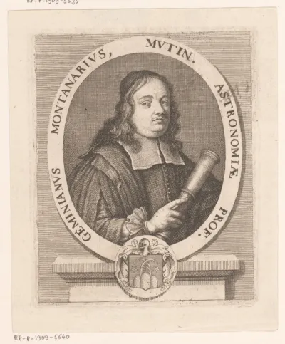 Portret van Geminiano Montanari