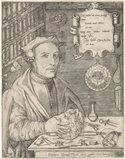 Portret van Gemma Frisius