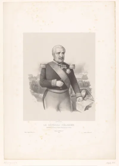 Portret van generaal Aimable Pélissier