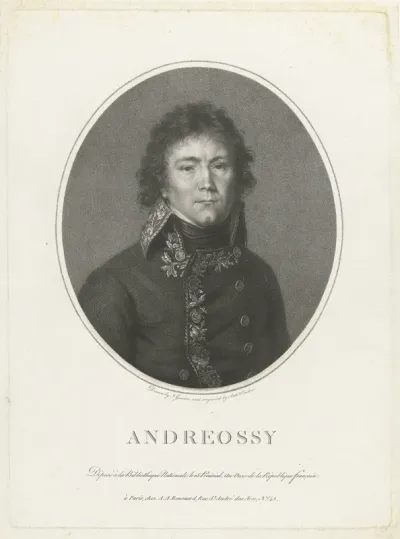 Portret van generaal Antoine-François Andréossy