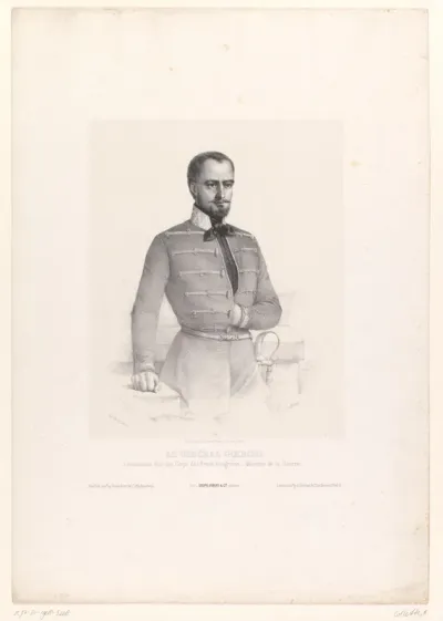 Portret van generaal Artúr Görgei