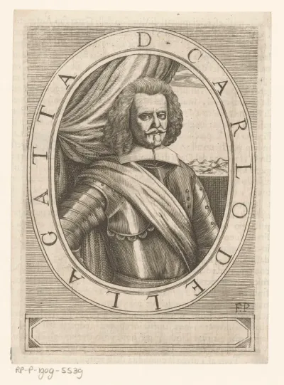 Portret van generaal Carlo della Gatta