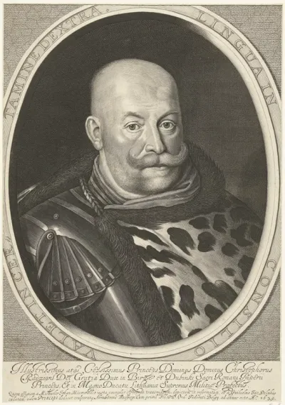Portret van generaal Christoph Radziwill