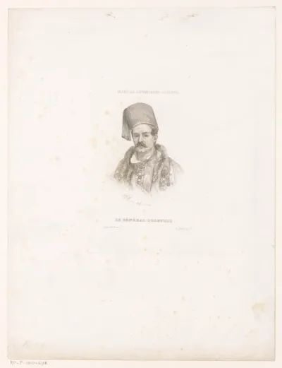 Portret van generaal Colettis