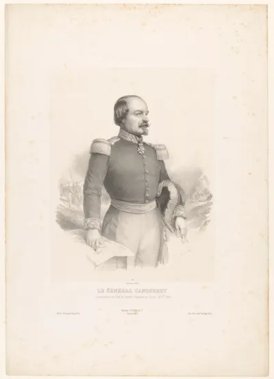 Portret van generaal François Certain Canrobert
