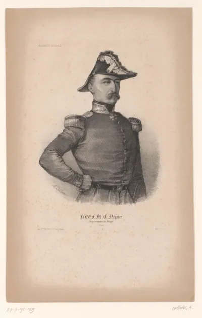 Portret van generaal François-Marie-Casimir de Négrier