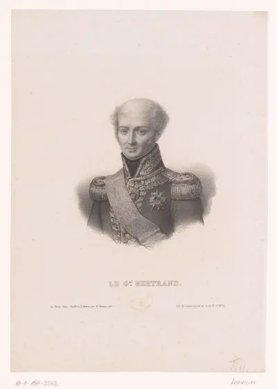 Portret van generaal Henri-Gatien Bertrand