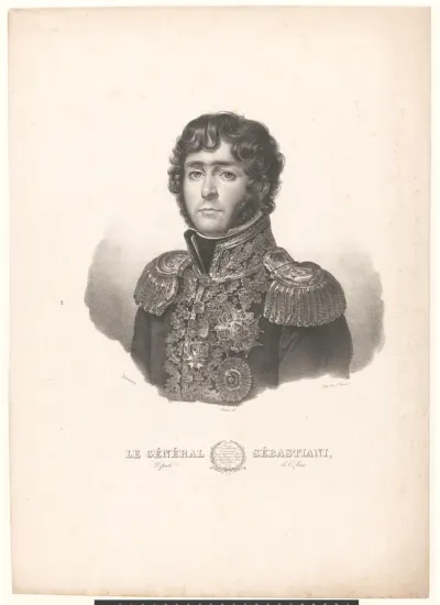 Portret van generaal Horace Sébastiani