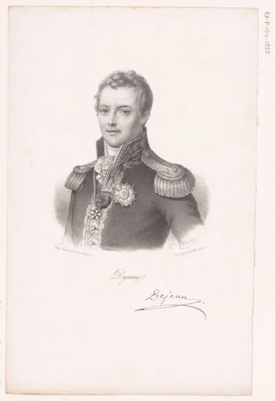 Portret van generaal Jean-François-Aimé Dejean